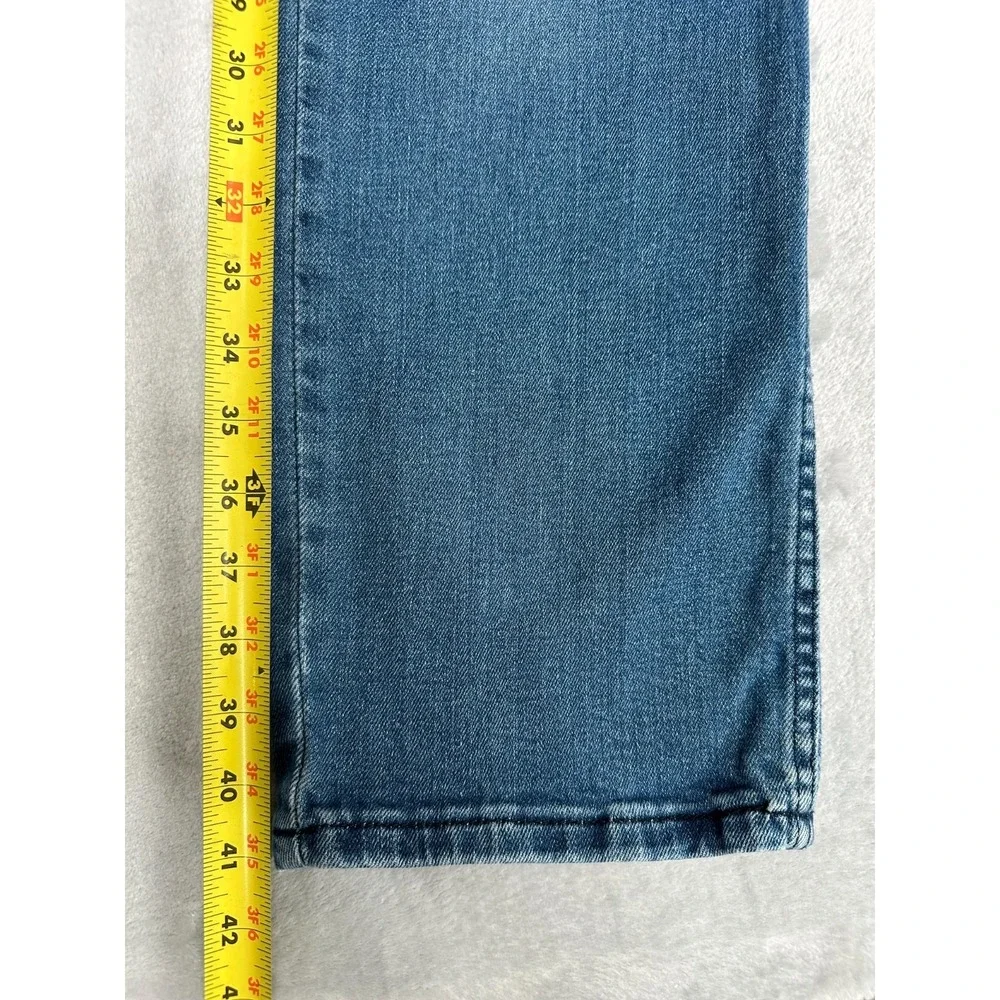 Levi's 514 Jeans Men's Size 34x32 Medium Wash Denim Straight Leg Cowboy